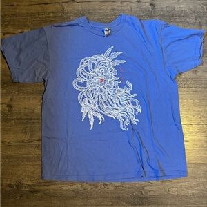 Men’s Blue Covet Floral Graphic T-Shirt